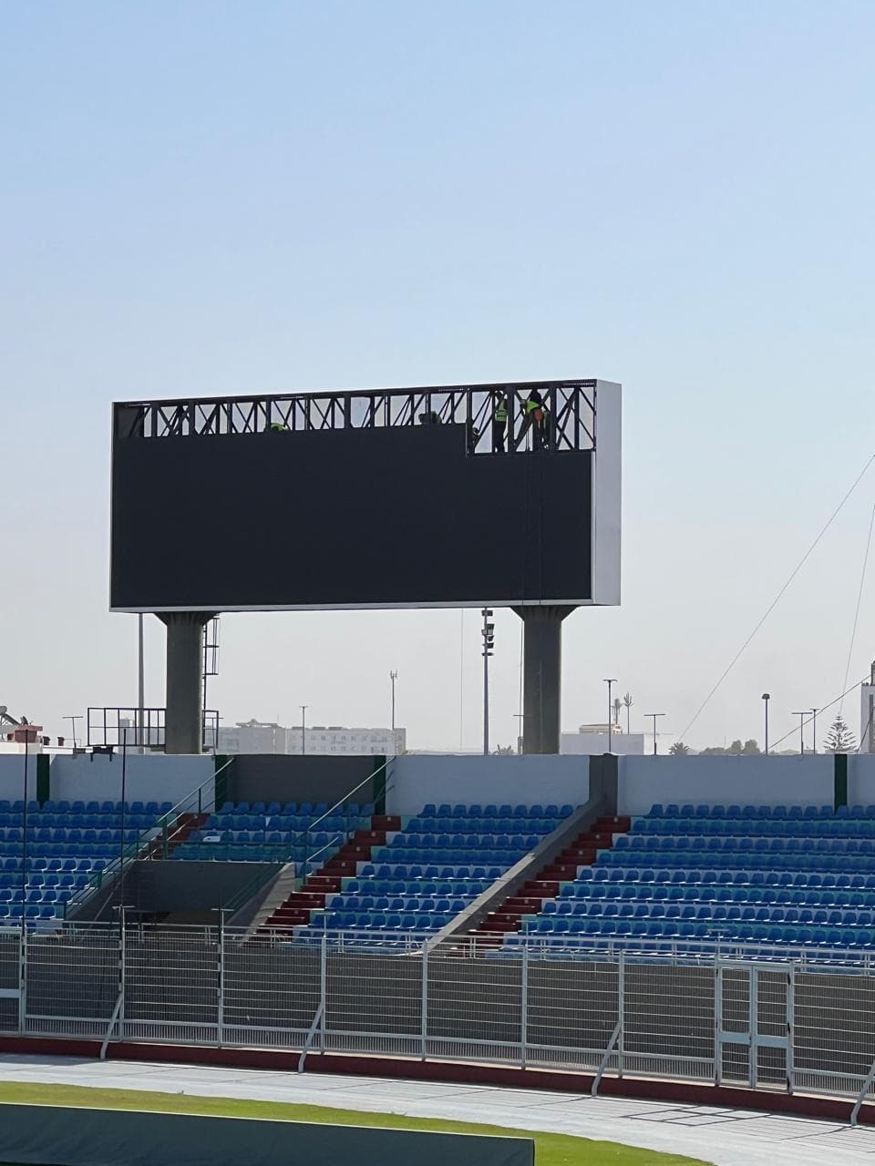 Installation sur chantier