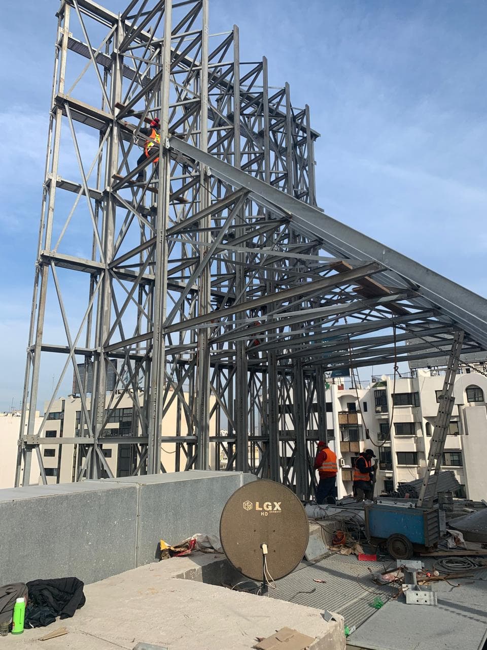 Projet Structure portique FC Production